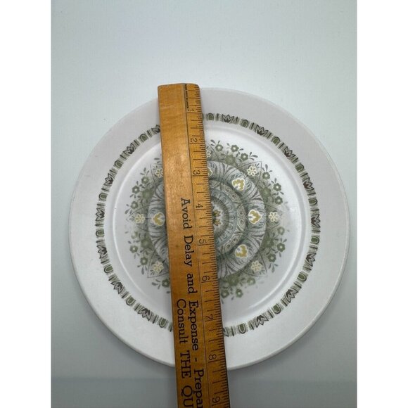 Vintage NORITAKE Palos Verde lunch plate 8 1/4" Japan 9020 Progression China - Picture 6 of 6